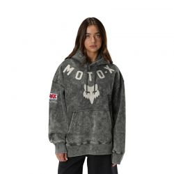 BLUZA Z KAPTUREM FOX MOTO-X HEAVYWEIGHT FLEECE PO DARK SHADOW  ENDURO CROSS