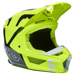KASK FOX JUNIOR V1 SKEW FLUORESCENT YELLOW  ENDURO CROSS