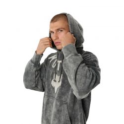 BLUZA Z KAPTUREM FOX MOTO-X HEAVYWEIGHT FLEECE PO DARK SHADOW  ENDURO CROSS