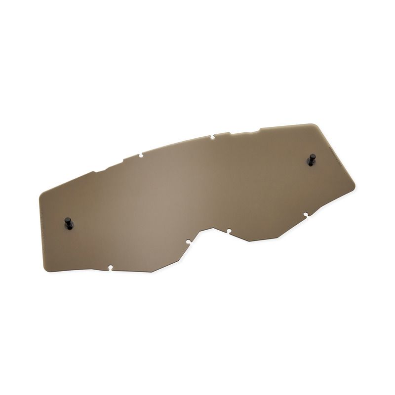 SZYBA DO GOGLI FOX MX24 AIRSPACE/MAIN LEXAN LENS DARK GREY  ENDURO CROSS