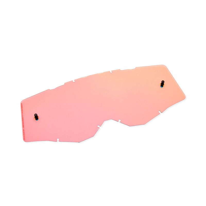 SZYBA DO GOGLI FOX MX24 AIRSPACE/MAIN MIRROR LXN LENS RED  ENDURO CROSS