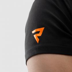 KOSZULKA Z KRÓTKIM RĘKAWEM REBELHORN OFFSCRIPT BLACK 