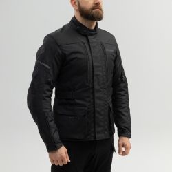 KURTKA MOTOCYKLOWA TEKSTYLNA BROGER OVERLAND BLACK 