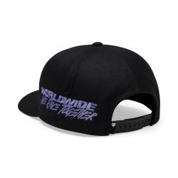 CZAPKA Z DASZKIEM FOX PRO CIRCUIT SNAPBACK BLACK  ENDURO CROSS