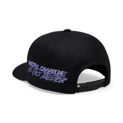 CZAPKA Z DASZKIEM FOX PRO CIRCUIT SNAPBACK BLACK  ENDURO CROSS