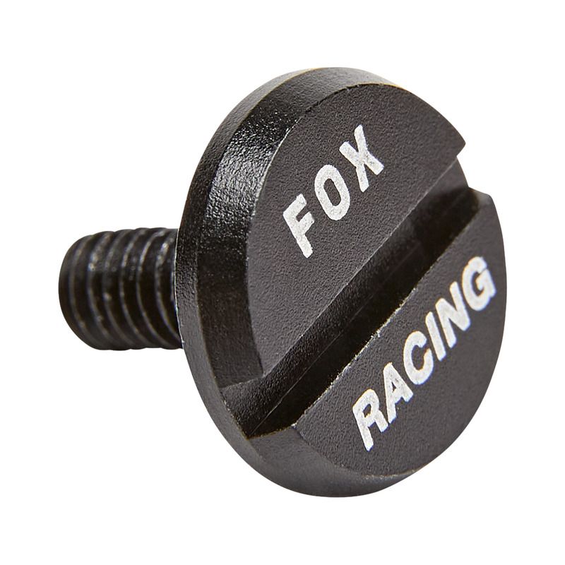 ŚRUBA MOCUJĄCA DASZEK DO KASKU ROWEROWEGO FOX PROFRAME/DROPFRAME PRO SCREWS BLACK  ENDURO CROSS