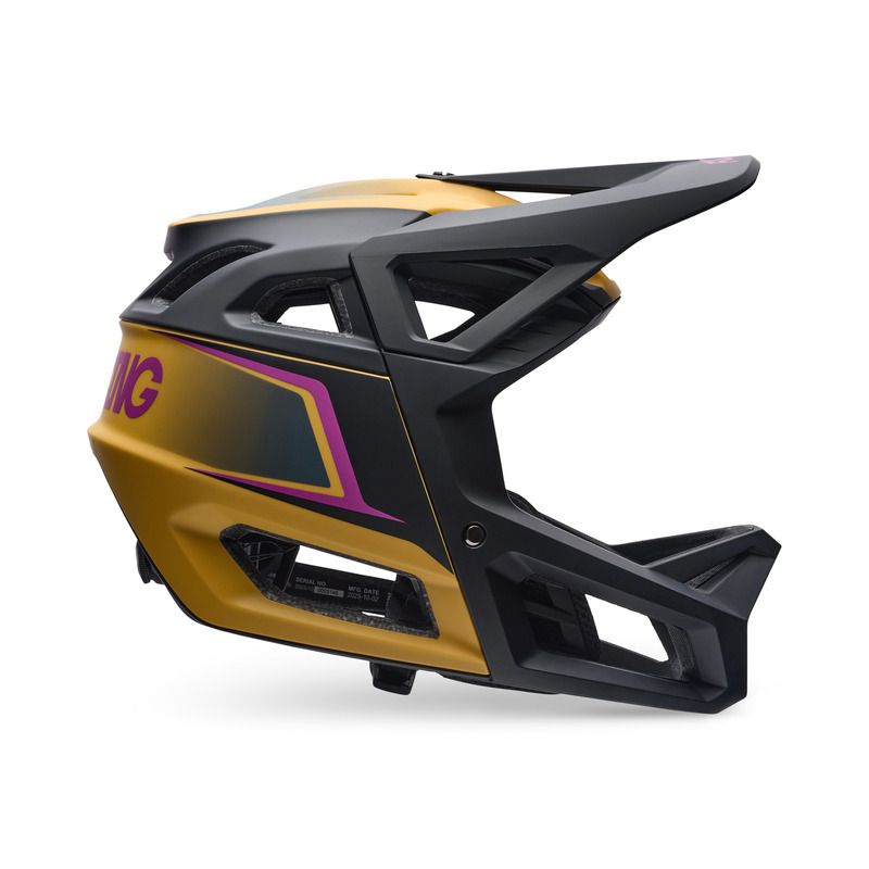 KASK ROWEROWY FOX PROFRAME RS HEATSTACK DARK YELLOW  ENDURO CROSS