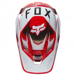 KASK FOX V3 RS MIRER FLUORESCENT RED  ENDURO CROSS