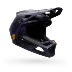 KASK ROWEROWY JUNIOR FOX RAMPAGE IMG PRINT PLUM  ENDURO CROSS