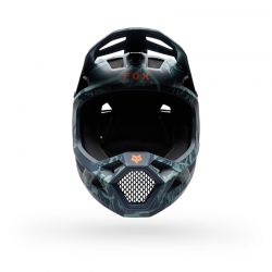KASK ROWEROWY JUNIOR FOX RAMPAGE IMG PRINT ARCTIC BLUE  ENDURO CROSS