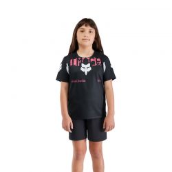 KOSZULKA ROWEROWA JUNIOR FOX RANGER DIGI IMAGE BLACK  ENDURO CROSS