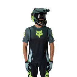 KOSZULKA ROWEROWA FOX RANGER SS FOUNDRY SAGE  ENDURO CROSS