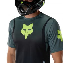 KOSZULKA ROWEROWA FOX RANGER SS FOUNDRY SAGE  ENDURO CROSS