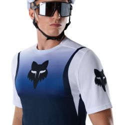 KOSZULKA ROWEROWA FOX RANGER SS FOUNDRY MIDNIGHT  ENDURO CROSS