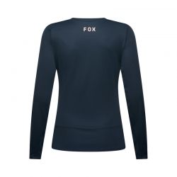 KOSZULKA ROWEROWA Z DŁUGIM RĘKAWEM DAMSKA FOX RANGER HEAD GALAXY BLUE  ENDURO CROSS