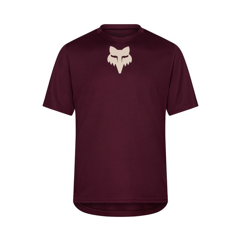 KOSZULKA ROWEROWA FOX RANGER HEAD DARK MAROON  ENDURO CROSS