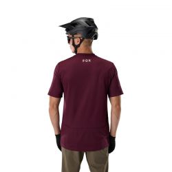 KOSZULKA ROWEROWA FOX RANGER HEAD DARK MAROON  ENDURO CROSS