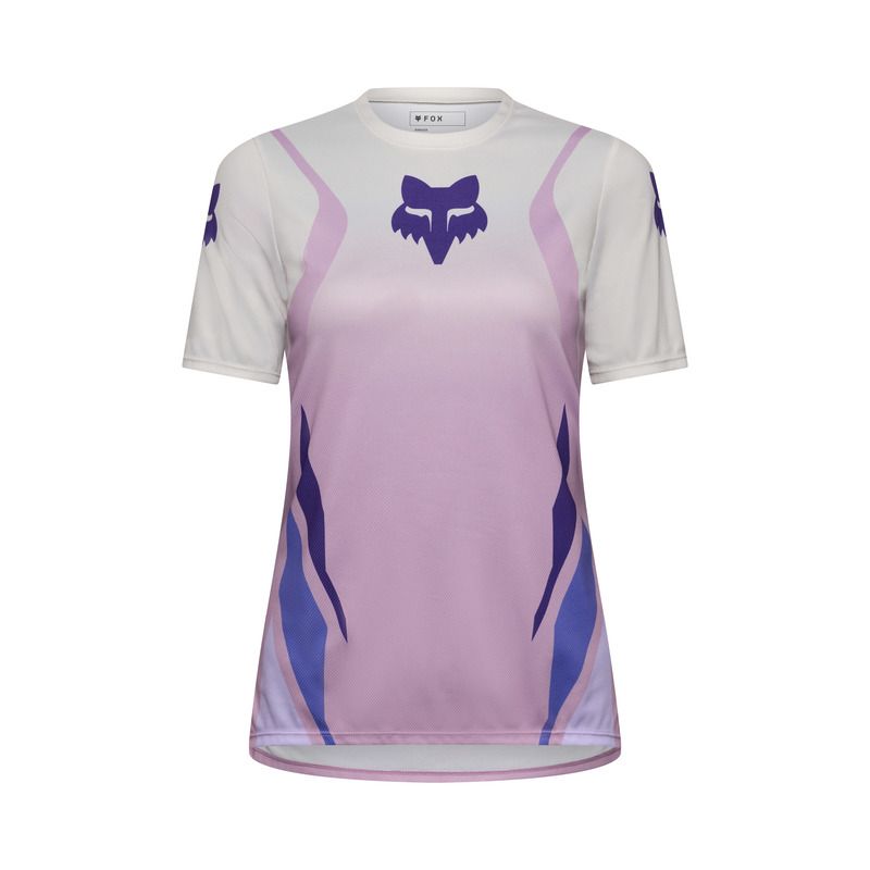 KOSZULKA ROWEROWA DAMSKA FOX RANGER SS FOUNDRY LAVENDER DRIFT  ENDURO CROSS