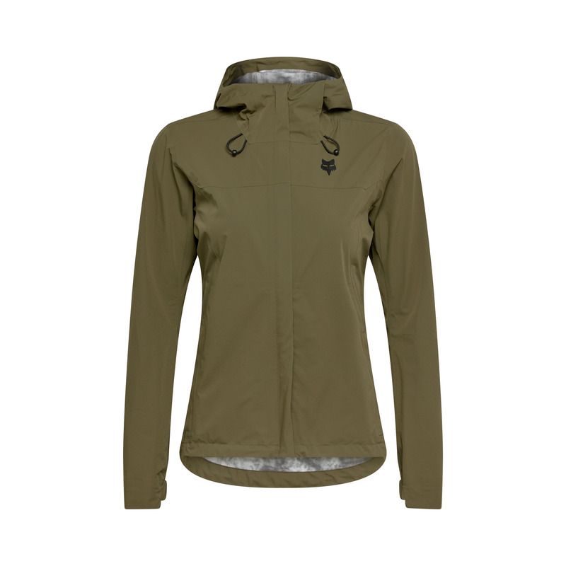 KURTKA ROWEROWA DAMSKA FOX RANGER WATER OLIVE GREEN  ENDURO CROSS