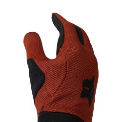 RĘKAWICE ROWEROWE JUNIOR FOX RANGER AMBER SCARLET  ENDURO CROSS