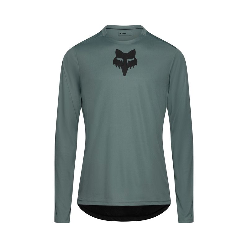 KOSZULKA ROWEROWA Z DŁUGIM RĘKAWEM FOX RANGER HEAD SAGE  ENDURO CROSS