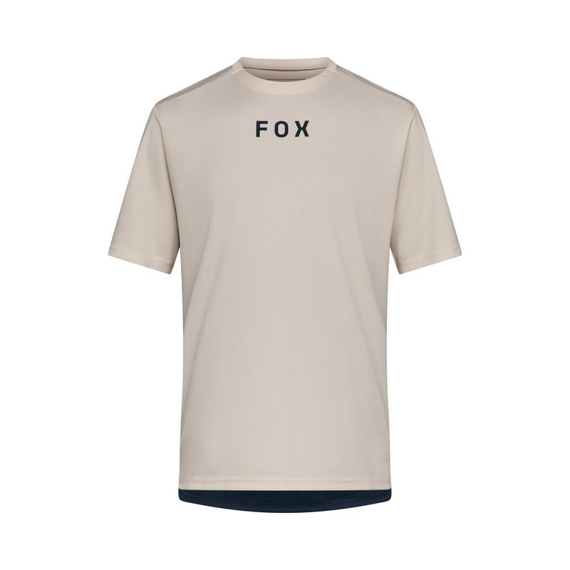 KOSZULKA ROWEROWA FOX RANGER WORDMARK CHALK  ENDURO CROSS