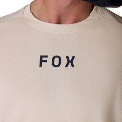 KOSZULKA ROWEROWA FOX RANGER WORDMARK CHALK  ENDURO CROSS