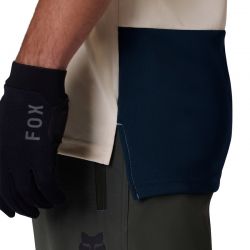 KOSZULKA ROWEROWA FOX RANGER WORDMARK CHALK  ENDURO CROSS