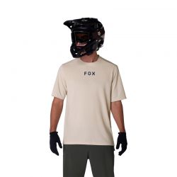 KOSZULKA ROWEROWA FOX RANGER WORDMARK CHALK  ENDURO CROSS