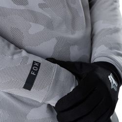 KOSZULKA ROWEROWA Z DŁUGIM RĘKAWEM FOX RANGER TRU DRI LS PEWTER  ENDURO CROSS