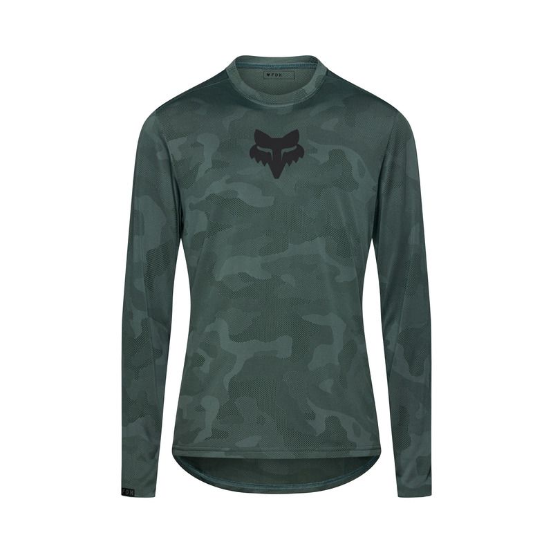 KOSZULKA ROWEROWA Z DŁUGIM RĘKAWEM FOX RANGER TRU DRI LS SAGE  ENDURO CROSS