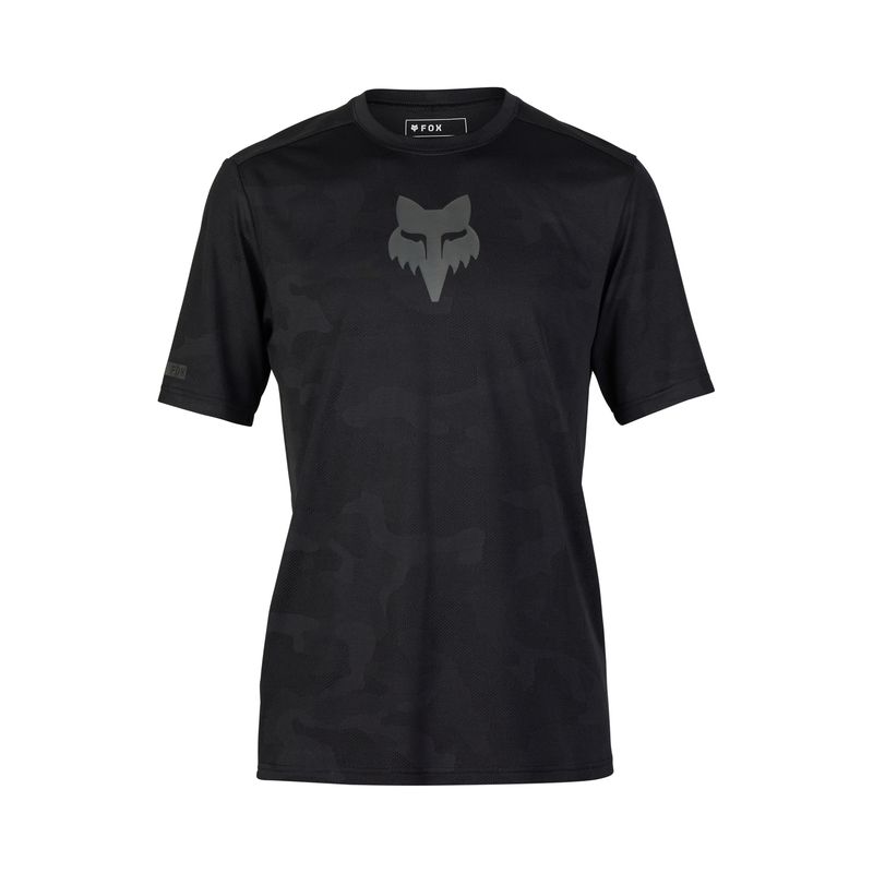 KOSZULKA ROWEROWA FOX RANGER TRU DRI BLACK  ENDURO CROSS