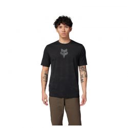 KOSZULKA ROWEROWA FOX RANGER TRU DRI BLACK  ENDURO CROSS