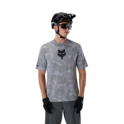 KOSZULKA ROWEROWA FOX RANGER TRU DRI SS PEWTER  ENDURO CROSS