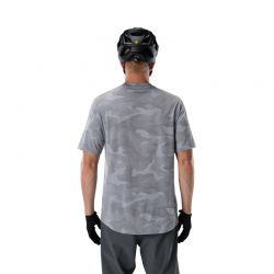KOSZULKA ROWEROWA FOX RANGER TRU DRI SS PEWTER  ENDURO CROSS