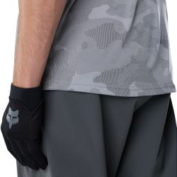KOSZULKA ROWEROWA FOX RANGER TRU DRI SS PEWTER  ENDURO CROSS
