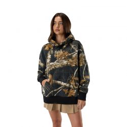 BLUZA Z KAPTUREM FOX REALTREE FLEECE PO BLACK MULTI  ENDURO CROSS