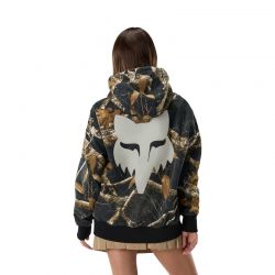 BLUZA Z KAPTUREM FOX REALTREE FLEECE PO BLACK MULTI  ENDURO CROSS