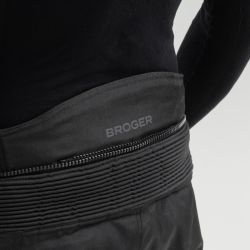 SPODNIE MOTOCYKLOWE TEKSTYLNE BROGER RIFT BLACK 