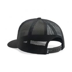 CZAPKA Z DASZKIEM JUNIOR FOX ROOTED MESH TRUCKER BLACK  ENDURO CROSS