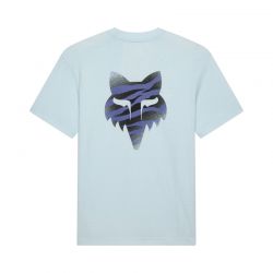 T-SHIRT DAMSKI FOX ROOTED ICE BLUE  ENDURO CROSS