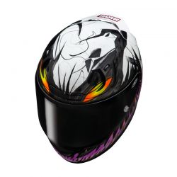 KASK MOTOCYKLOWY HJC RPHA12 ANTI VENOM 2 MARVEL BLACK WHITE 