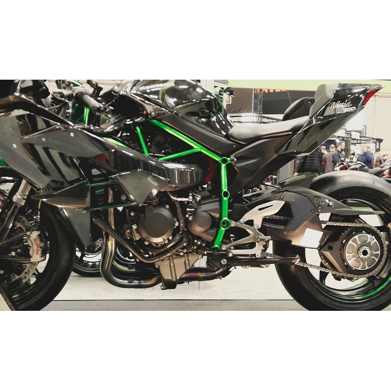 ZESTAW OSŁON PRZECIWBŁOTNYCH RG RACING EAZI-GRIP SCUFF GUARD KIT KAWASAKI NINJA H2/H2R 15-