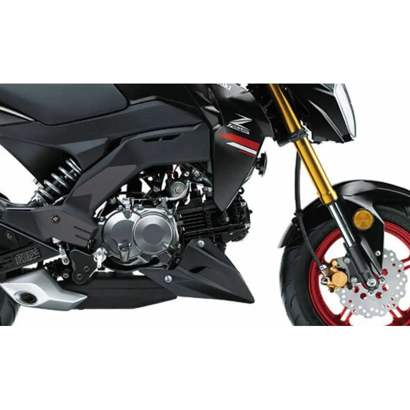 ZESTAW OSŁON PRZECIWBŁOTNYCH RG RACING EAZI-GRIP SCUFF GUARD KIT KAWASAKI Z125/PRO 16-