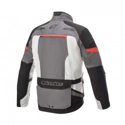 KURTKA TEKSTYLNA ALPINESTARS VALPARAISO V3 DRYSTAR DARK GREY LIGHT GREY RED 