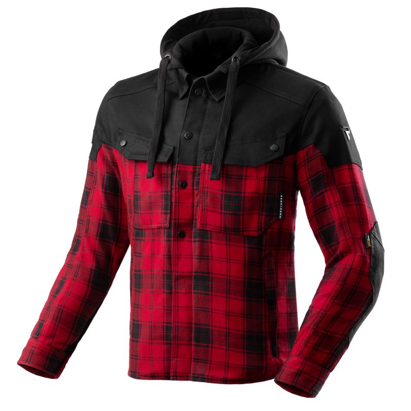 KOSZULA REBELHORN SHIFTER BLACK/RED  ENDURO CROSS