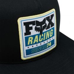 CZAPKA Z DASZKIEM FOX SINCE 74 SNAPBACK BLACK  ENDURO CROSS