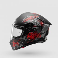 KASK MOTOCYKLOWY AIROH SPARK 2 CRUZE BLACK GREY MATT 