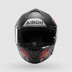 KASK MOTOCYKLOWY AIROH SPARK 2 CRUZE BLACK GREY MATT 
