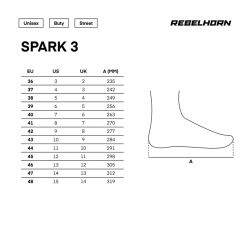 BUTY MOTOCYKLOWE REBELHORN SPARK 3 BLACK RED 